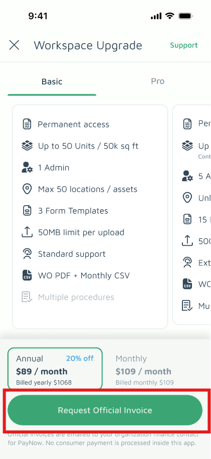 Basementgrid Upgrade Workspace