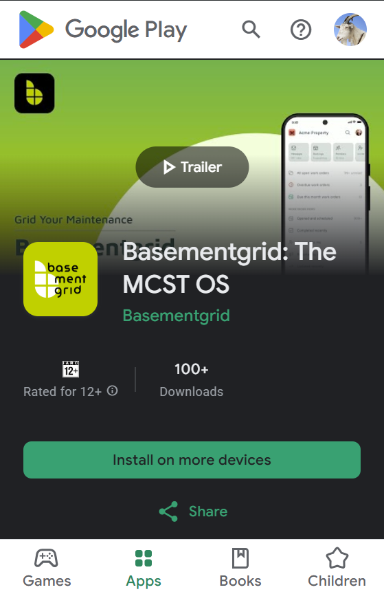 Basementgrid on Google Play Store