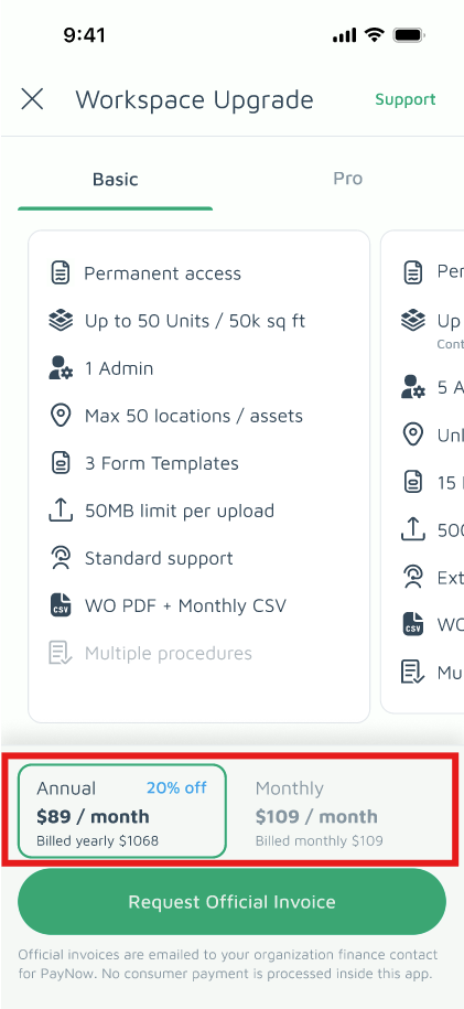 Basementgrid Upgrade Workspace